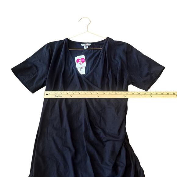Times Two Maternity black top size small new with tag - Picture 5 of 6
